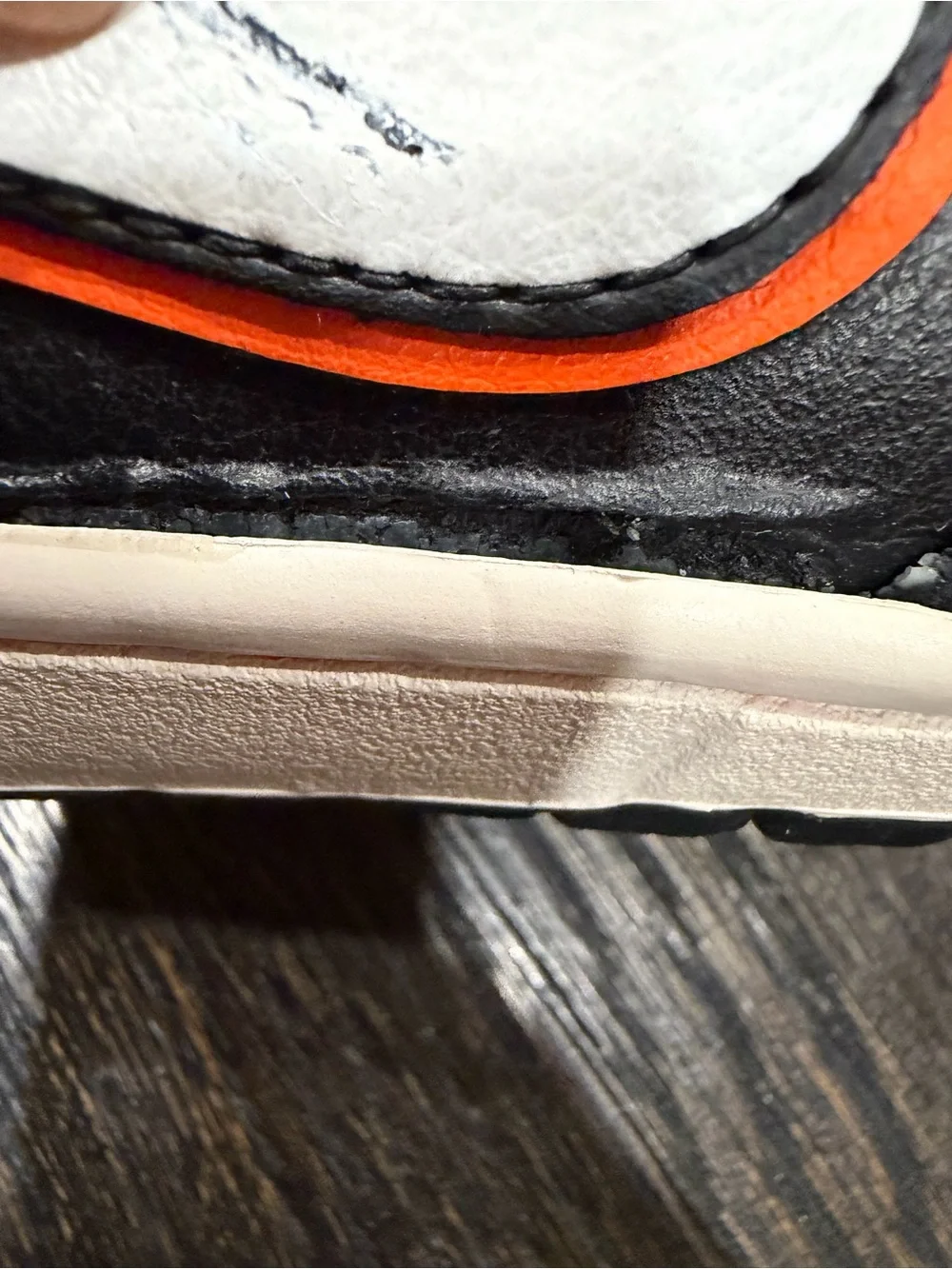 Size 9.5 - Nike SB Dunk Low Pro Harley Davidson Black Orange Blaze White 2010